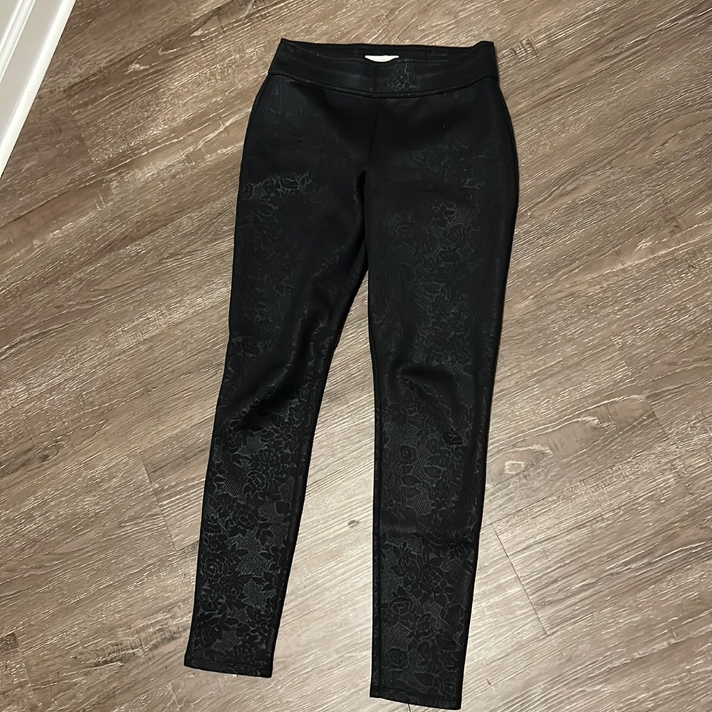 Floral Zip Leggings
